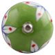 Pea Green Leaf Ceramic Wine Stopper